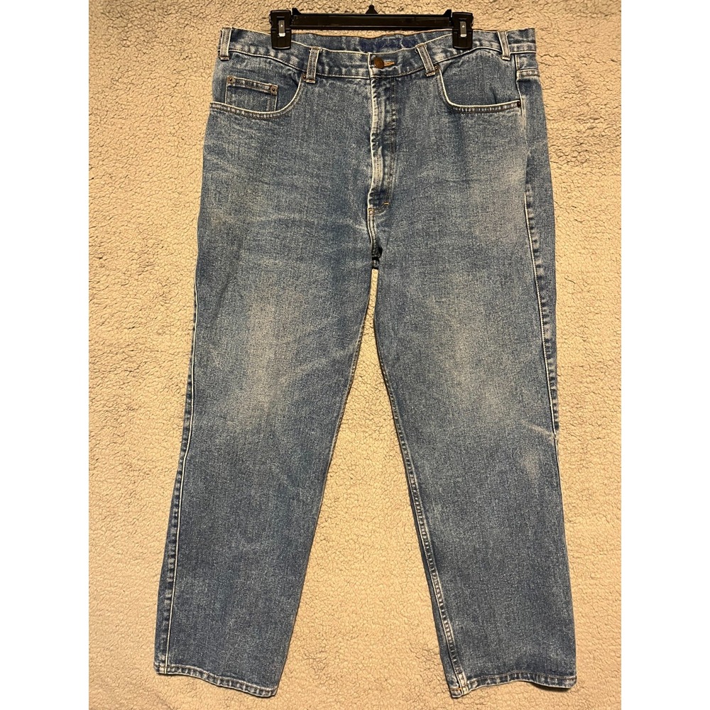 Pendleton Jeans Mens 38 Blue Woolen Mills Straight Leg Medium Wash Vintage